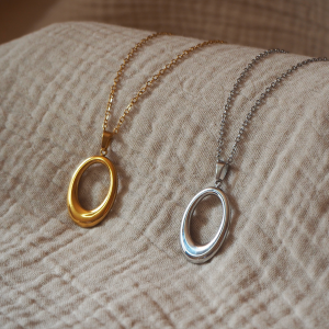 Collier pendentif or ou argent