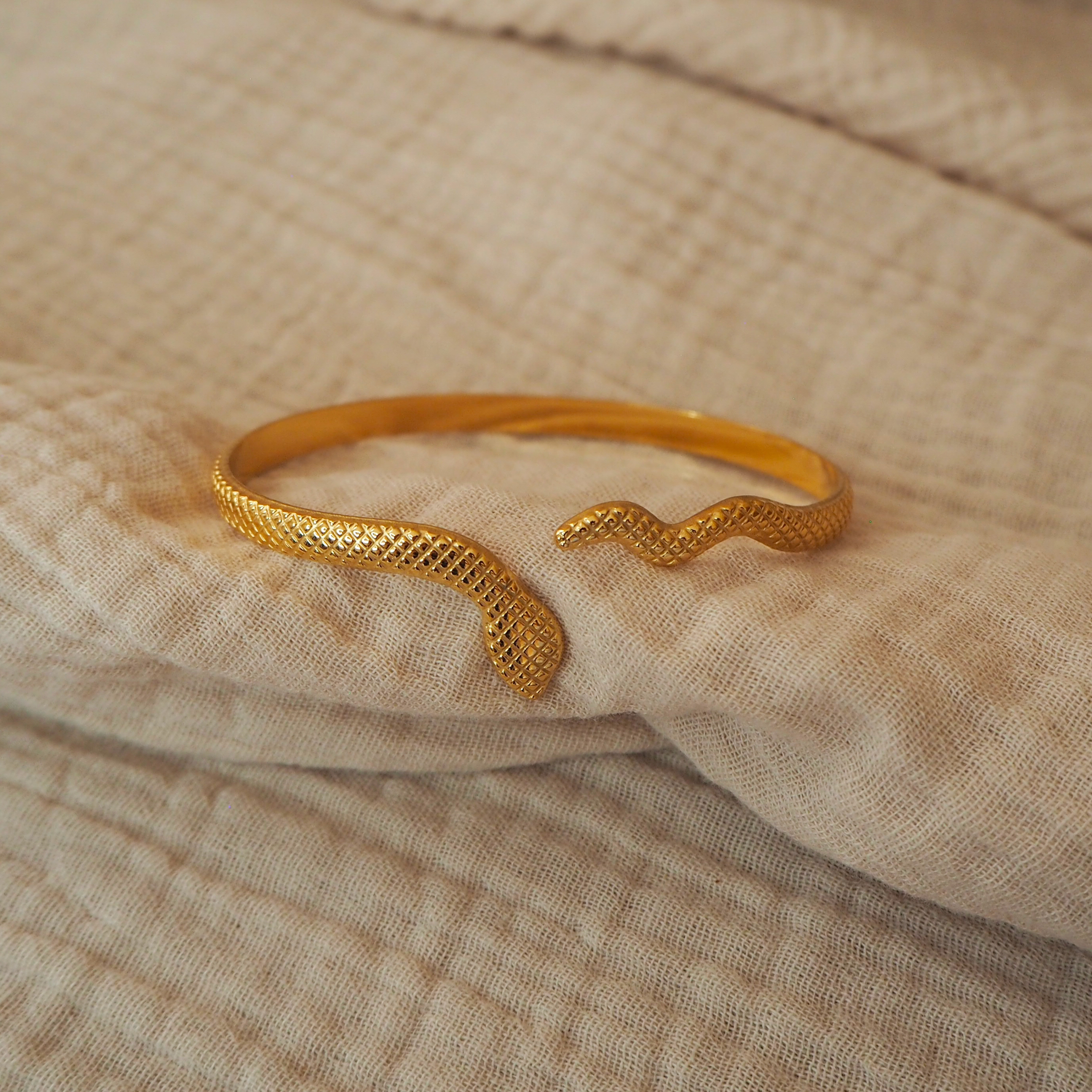 OPHIS | Bracelet serpent en acier inoxydable – Image 3