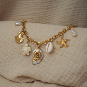 ESMÉE | Collier charms en acier inoxydable