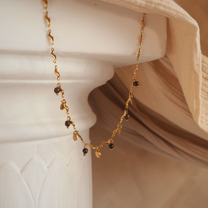 DIANE | Collier breloques en acier inoxydable
